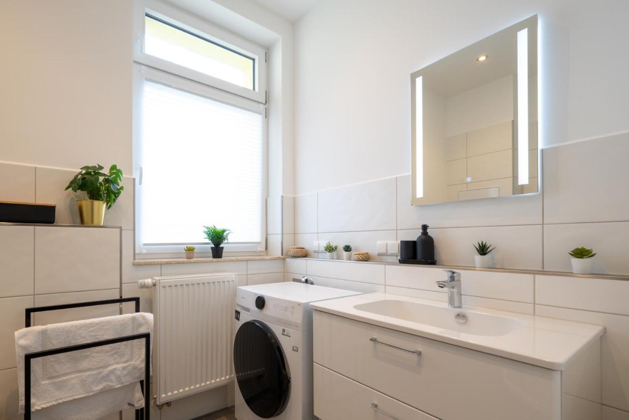 Maremar - Design Apartment - Luxus Boxspringbett - Zentral - Kueche - Arbeitsplatz - Highspeed Wlan Gera Luaran gambar