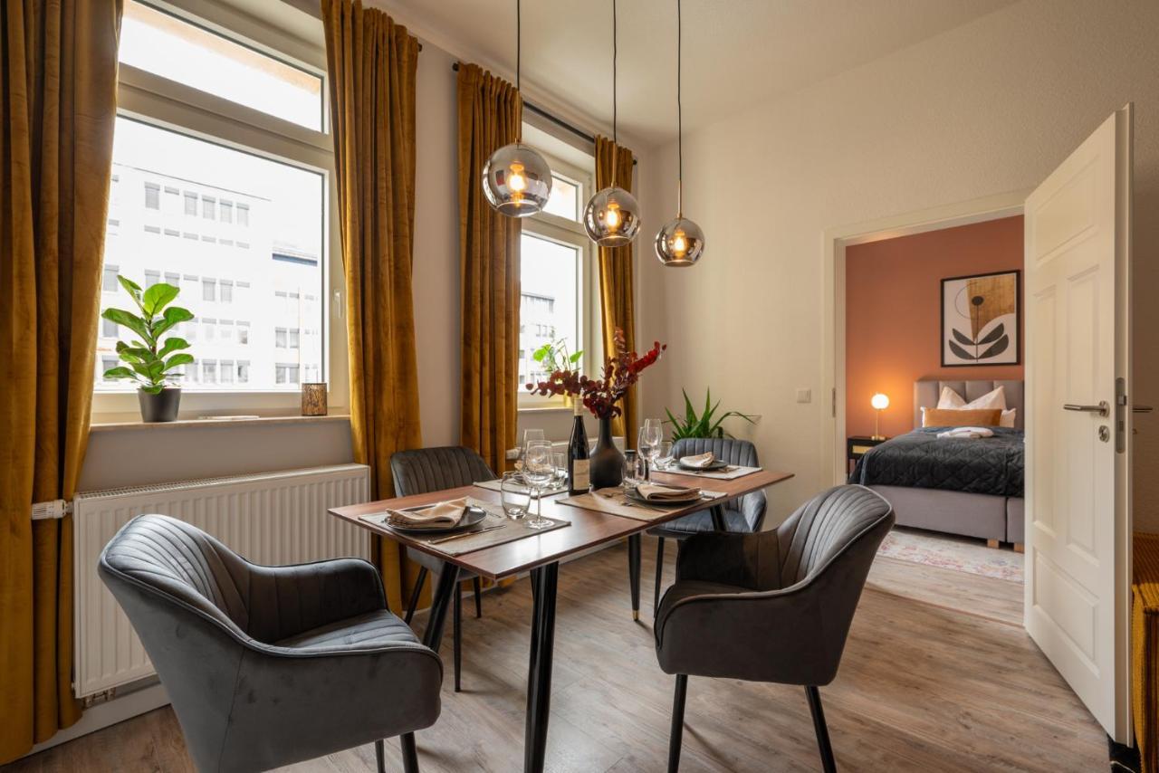 Maremar - Design Apartment - Luxus Boxspringbett - Zentral - Kueche - Arbeitsplatz - Highspeed Wlan Gera Luaran gambar