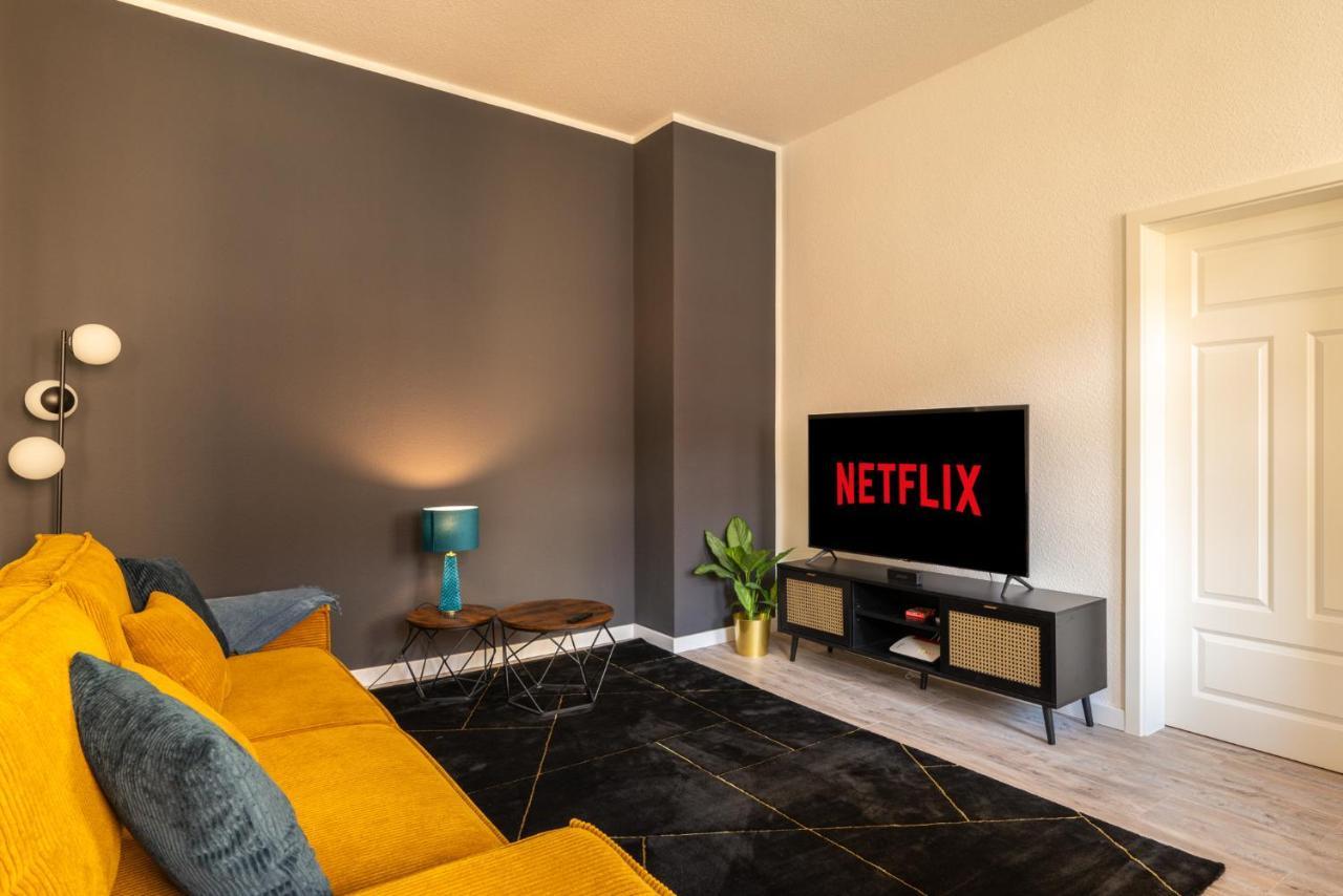 Maremar - Design Apartment - Luxus Boxspringbett - Zentral - Kueche - Arbeitsplatz - Highspeed Wlan Gera Luaran gambar