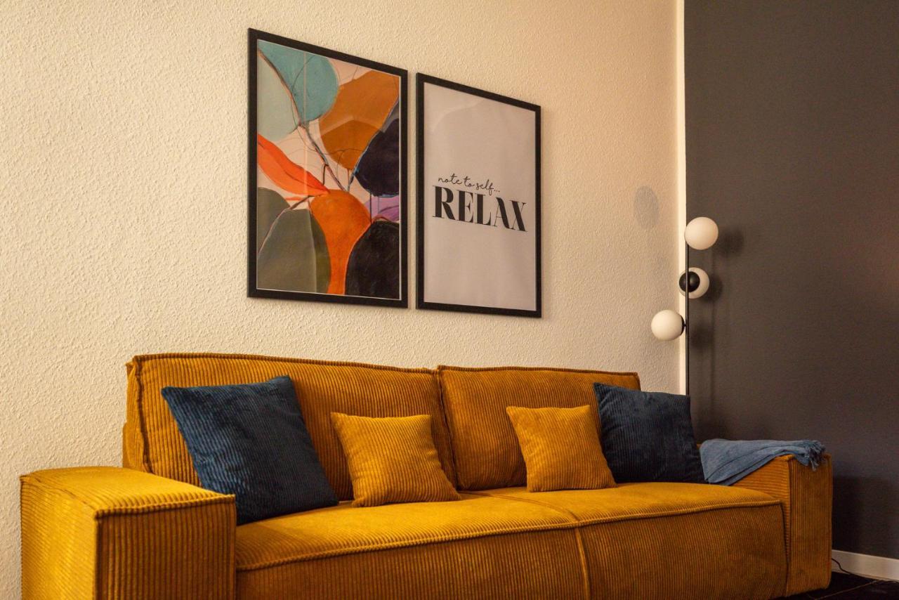 Maremar - Design Apartment - Luxus Boxspringbett - Zentral - Kueche - Arbeitsplatz - Highspeed Wlan Gera Luaran gambar